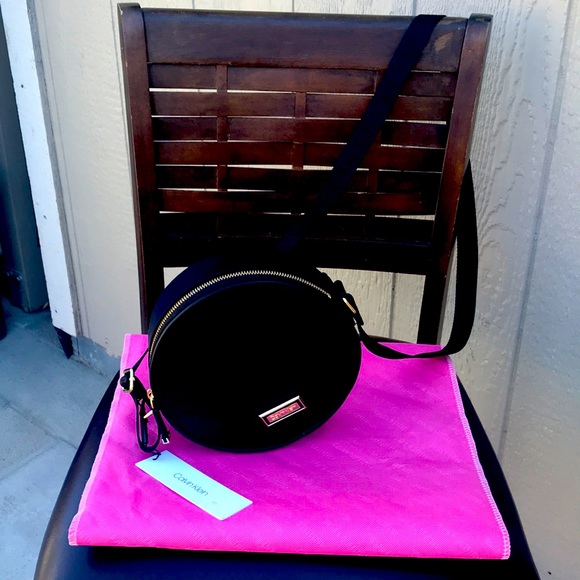 Black Calvin Klein canteen style crossbody bag NWT